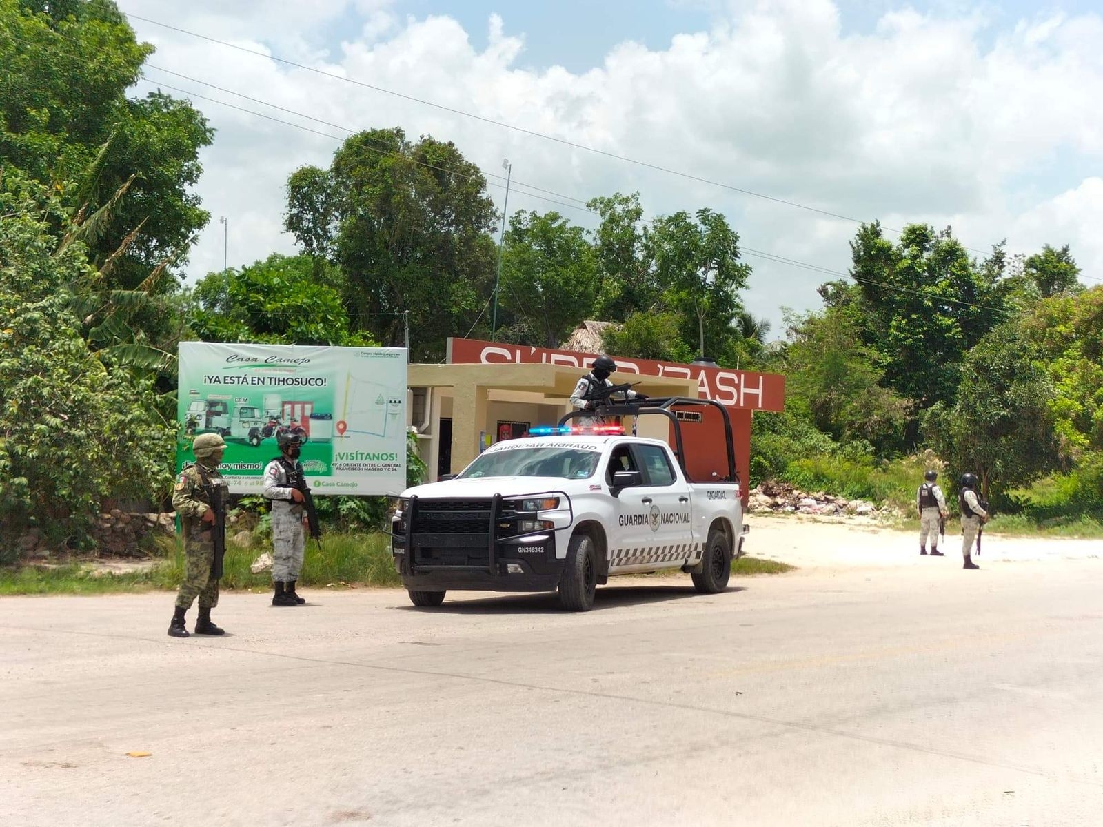 Catean una presunta narcotiendita en la Zona Maya de Quintana Roo
