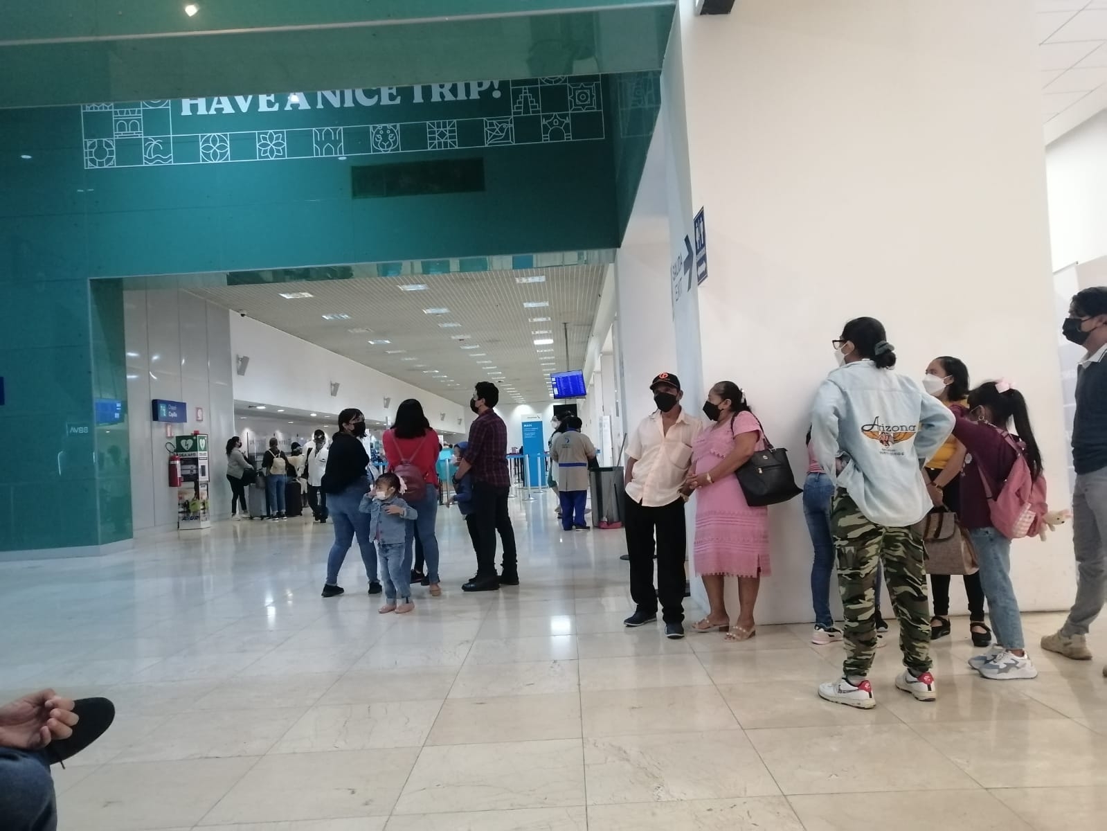 El vuelo Mérida-Houston tuvo un retraso en su despegue este domingo