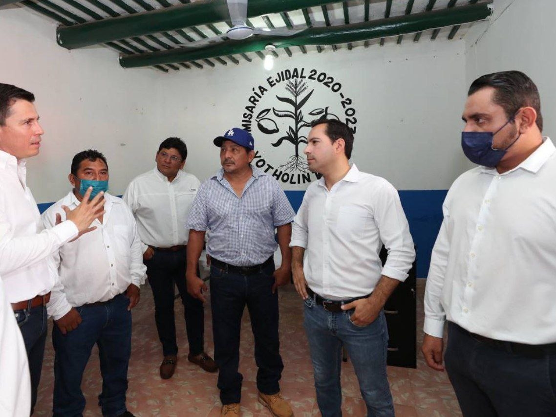 Mauricio Vila puso en marcha el programa de mejoramiento y equipamiento de Casas Ejidales