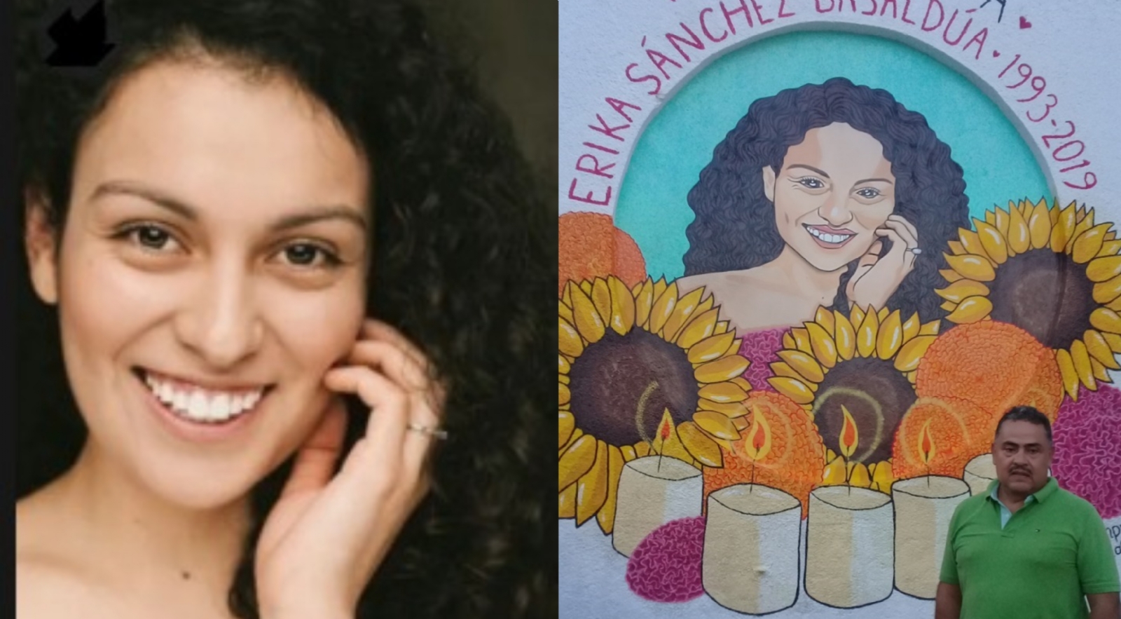 La familia de Erika Sánchez agradeció a colectivos feministas por su apoyo