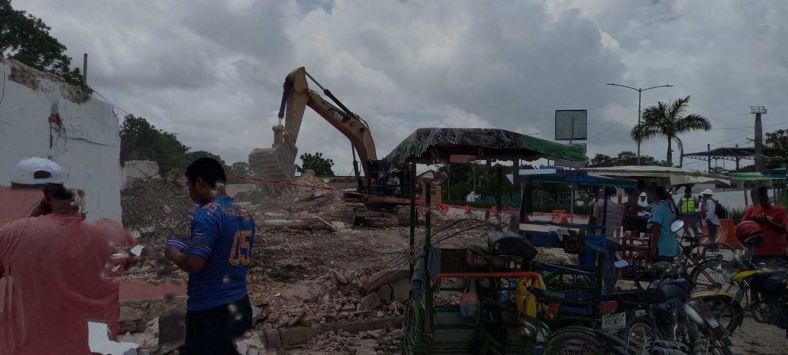 Tren Maya: Consorcio Lamat reanuda demolición de casas en derecho de vía en Candelaria