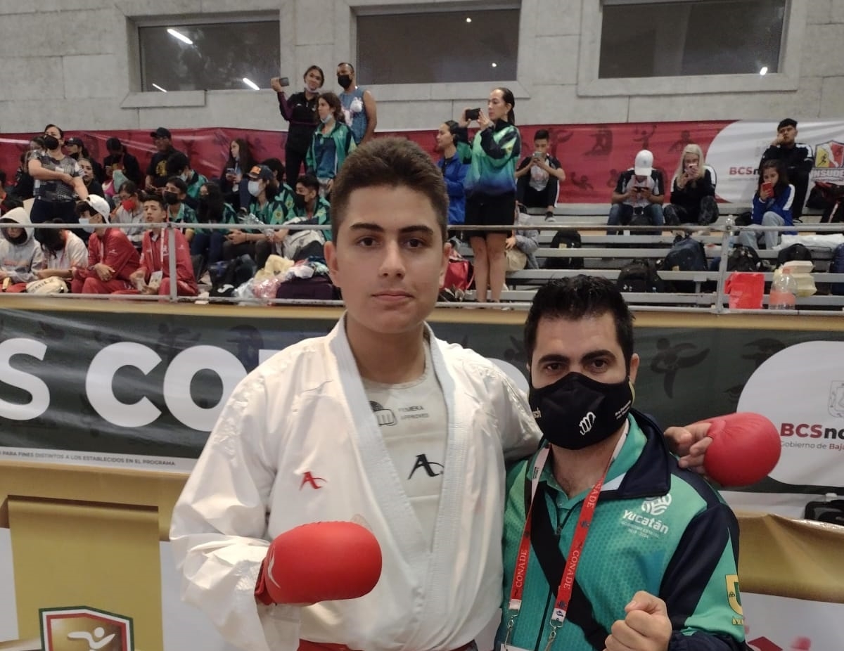 Karateca yucateco busca segunda medalla en Juegos Conade 2022: EN VIVO