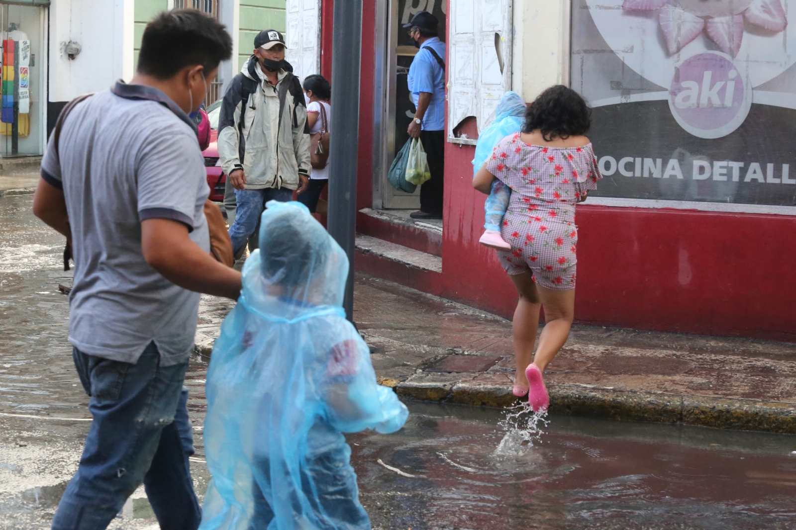 Se esperan lluvias de ligeras a fuertes en Mérida