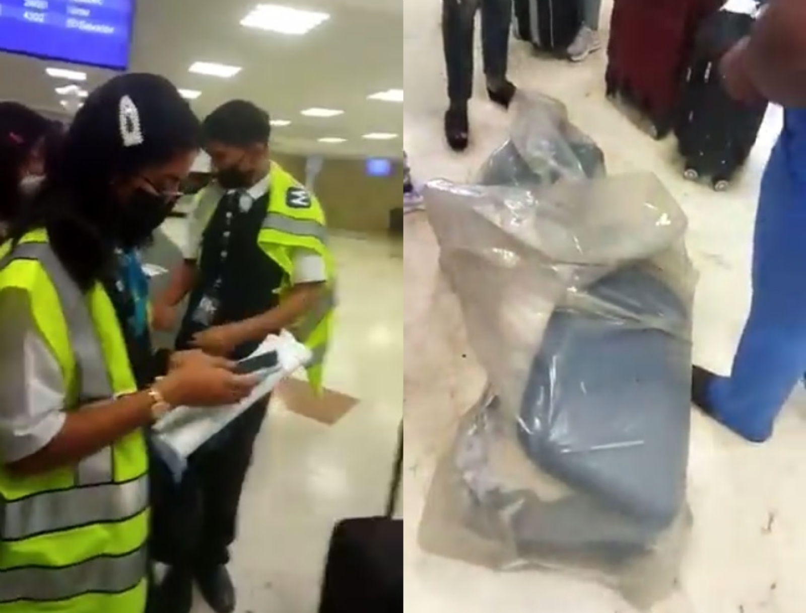 Los turistas pidieron que no visiten Cancún porque así los reciben, con las maletas rotas