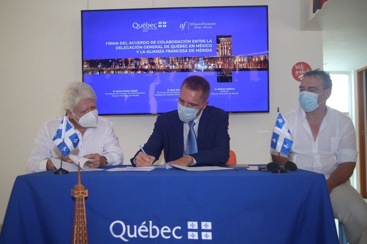 Abren oportunidad de trabajo para yucatecos en Quebec, Canadá; firman convenio