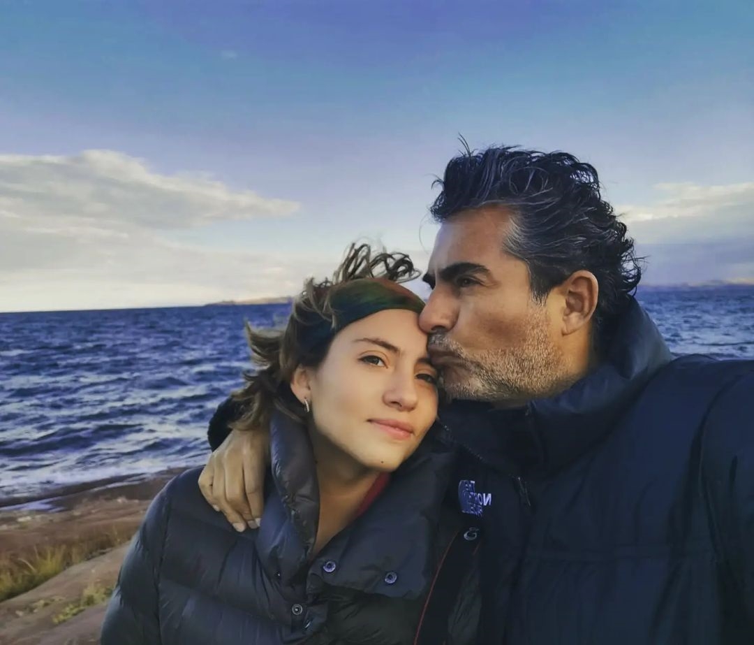 Camila y su padre Raúl Araiza llevan una buena relación padre e hija