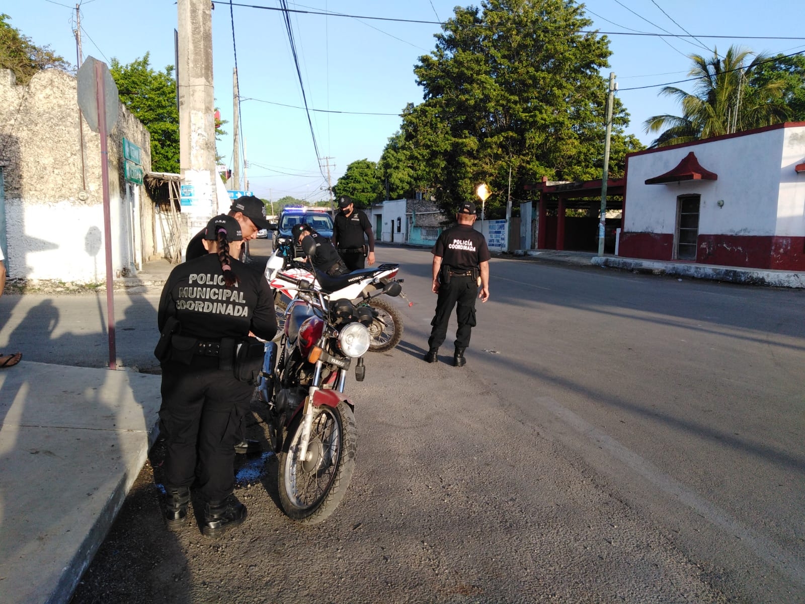 Dos motociclistas chocaron esta mañana en Buctzotz