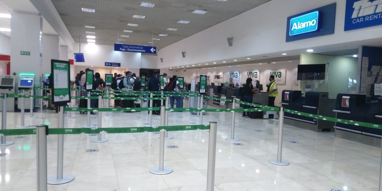 Sólo un vuelo se ha retrasado esta mañana en el aeropuerto de Mérida