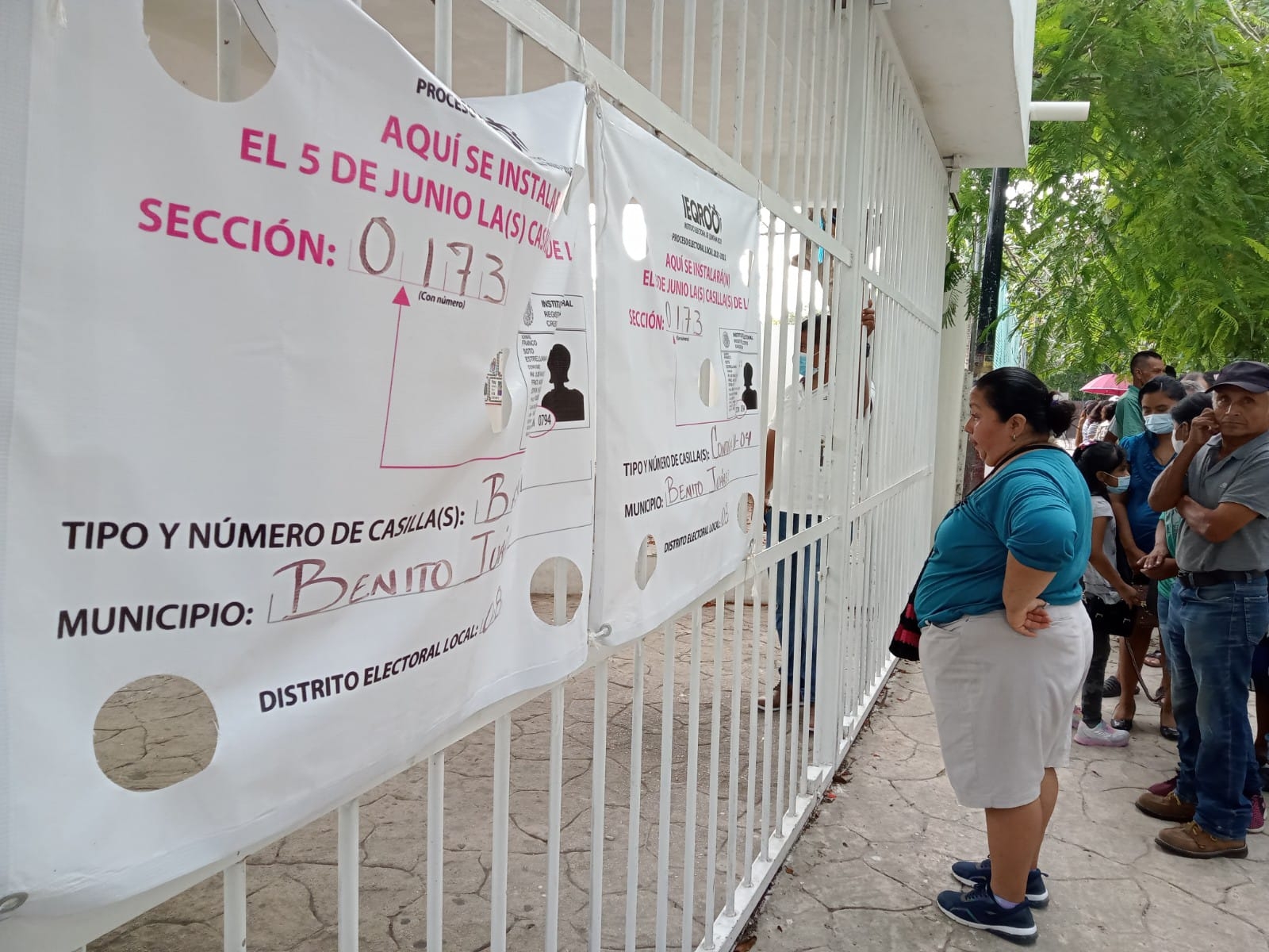 Elecciones Quintana Roo 2022: Casilla cerrada en escuela de Cancún causa molestia a los votantes