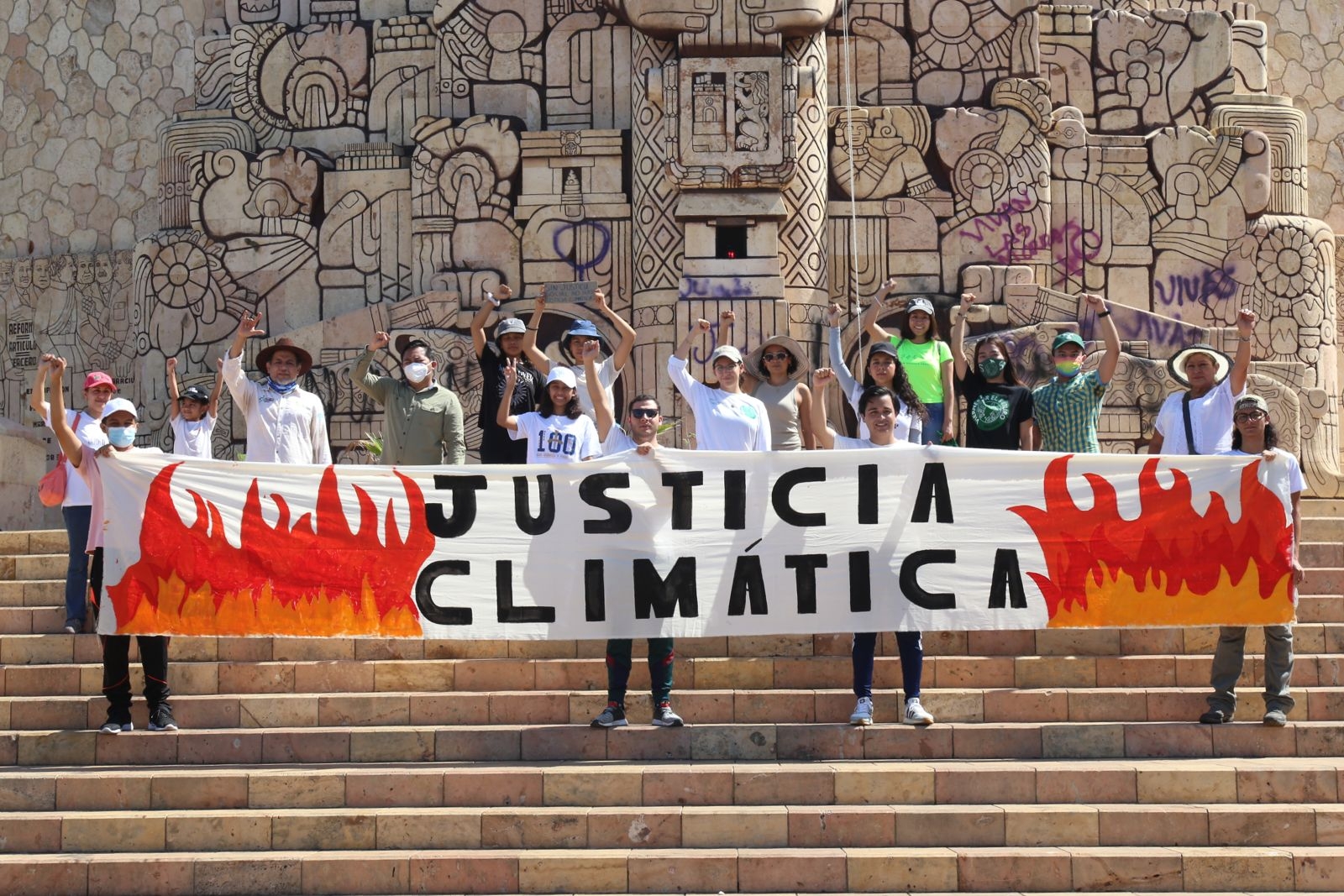 Día Mundial del Medio Ambiente: Activistas protestan en contra de la contaminación en Mérida