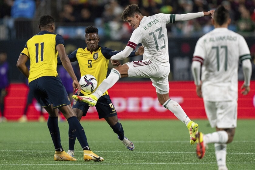 México vs Ecuador: Sigue en vivo  el partido amistoso rumbo al Mundial de Qatar 2022