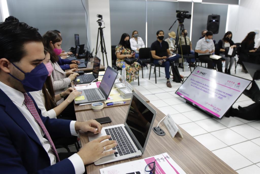 A las 22:00 horas el INE cerró el Sistema de Voto Electrónico por Internet para las y los Mexicanos Residentes en el Extranjero. Foto: INE