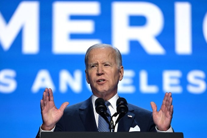 Joe Biden inició basó su discurso de la IX Cumbre en la democracia y alianza de las Américas. Foto: Twitter