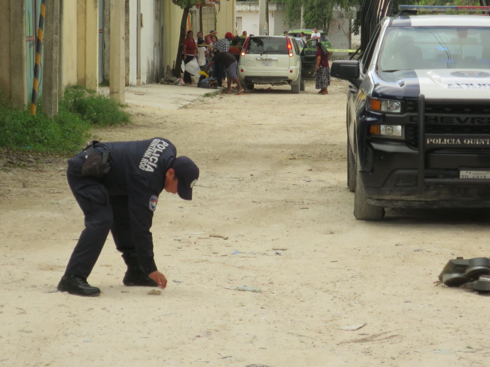 Intentan asesinar a balazos a un hombre en la colonia irregular El Indio Blanco de Cancún