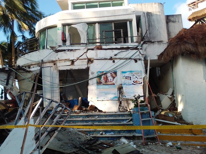Buscan construir un hostal en el predio del club de Playa del Carmen que registró una explosión