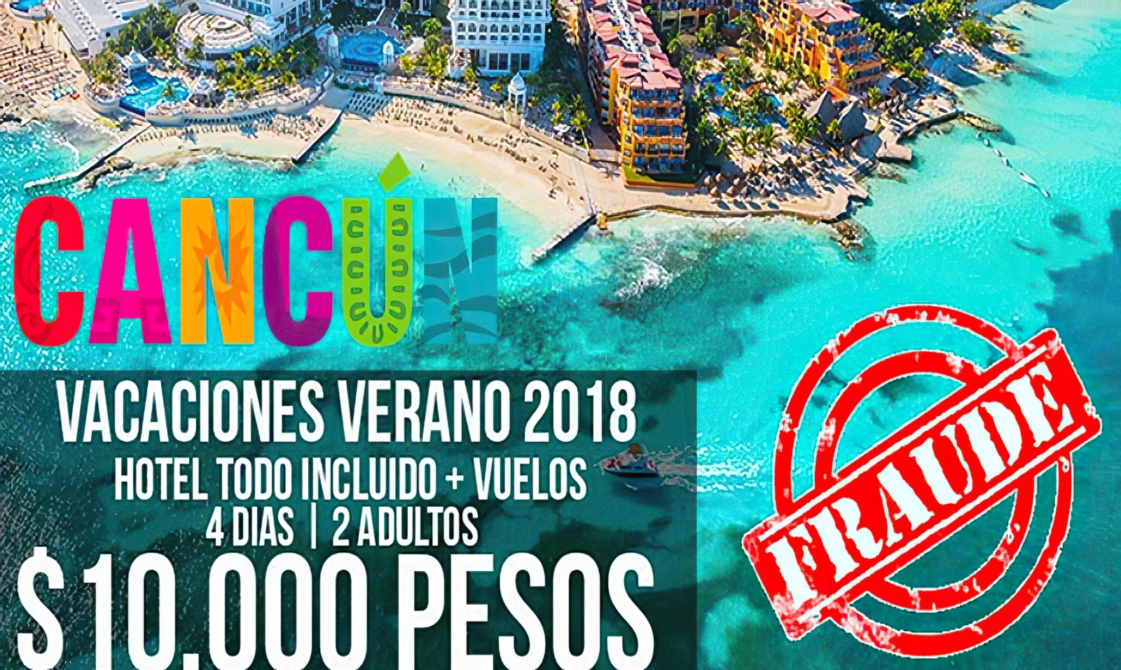 Agencias de Cancún alertan sobre fraudes en paquetes vacacionales hacia el Caribe Mexicano