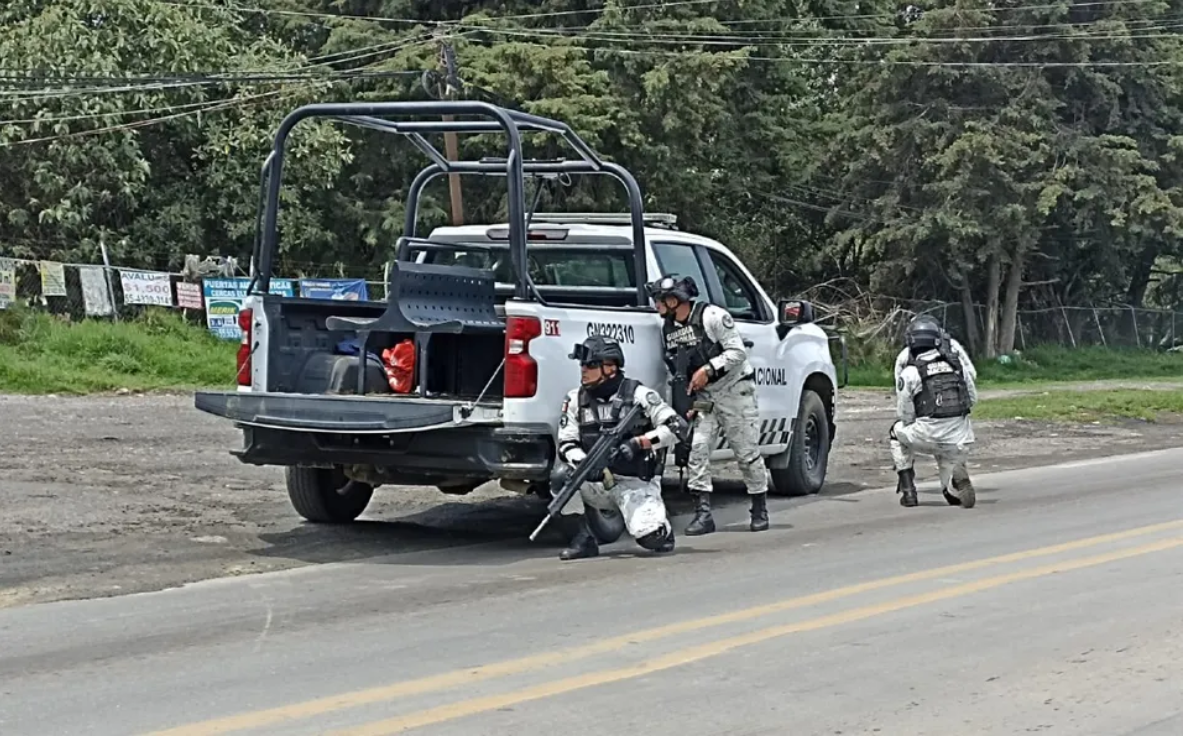 Se registra una balacera en carretera México-Cuernavaca; reportan heridos