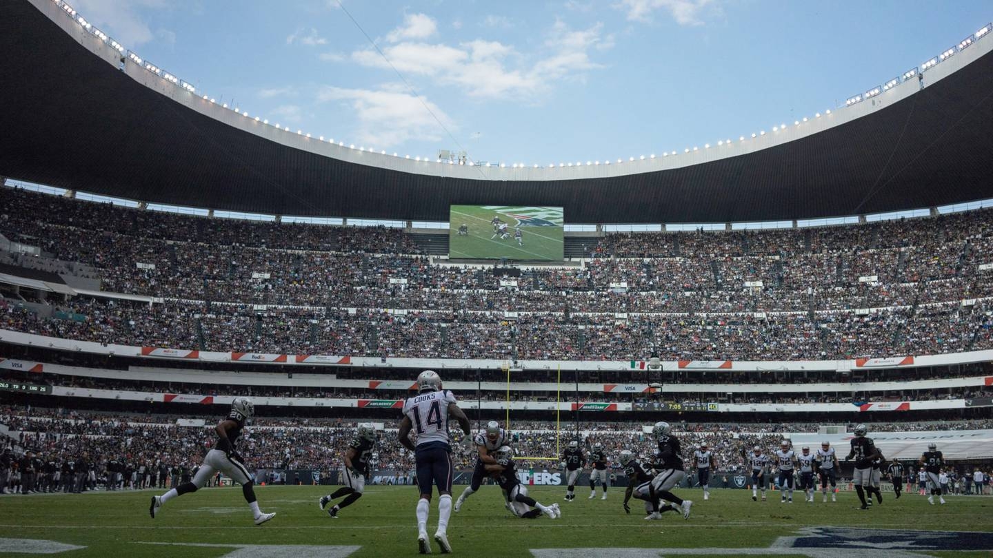 Partido de la NFL en el Azteca sería suspendido por remodelaciones para el Mundial del 2026