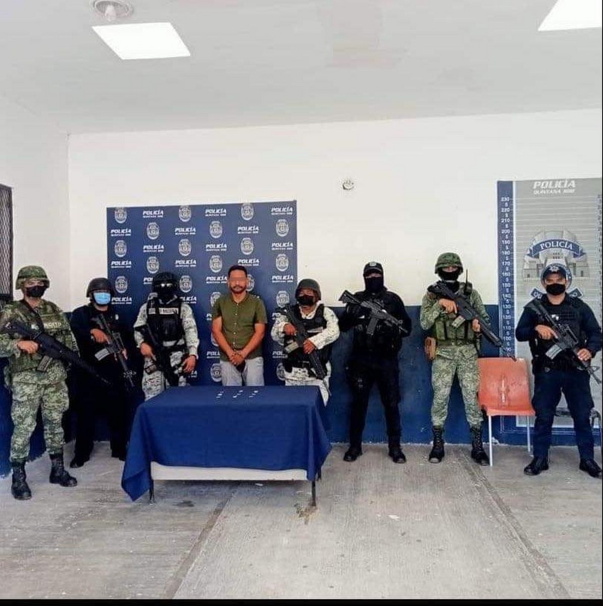 El 'Comandante Chayanne', colombiano detenido en Chetumal, era buscado desde 2019