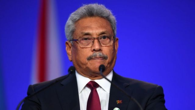 Presidente de Sri Lanka renuncia al cargo por correo electrónico desde Singapur