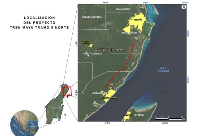 Tren Maya: Fonatur presenta ante Semarnat manifiesto ambiental del Tramo 5 Norte