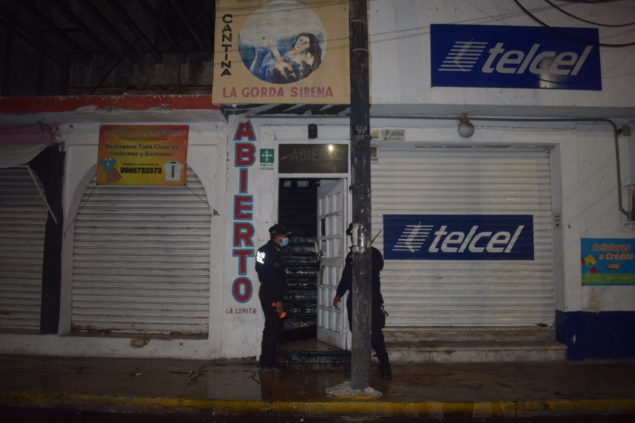 Cortocircuito ocasiona incendio en el centro nocturno "La Gorda Sirena" en Progreso