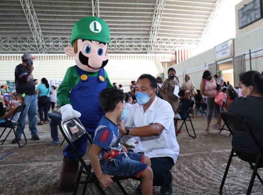 Así se vivió la vacunación contra el COVID-19 para niños en Yucatán