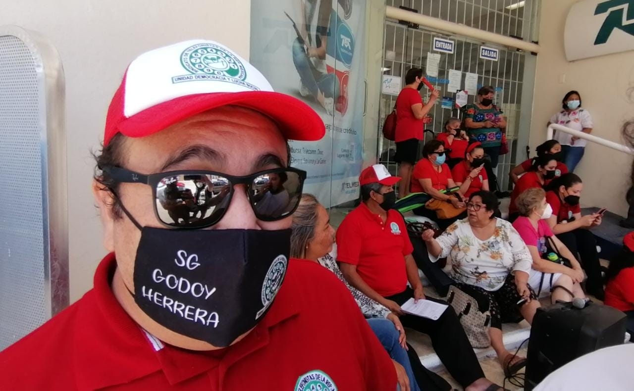 170 telefonistas de Campeche se unen al paro nacional contra Telmex por no respetar sus contratos