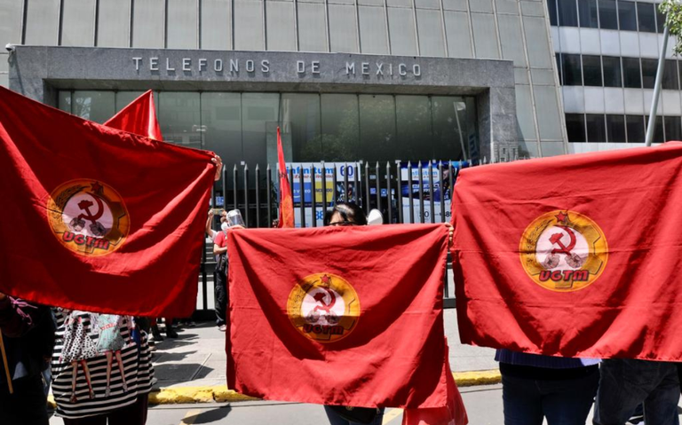 Telefonistas comienzan negociaciones con Telmex para poner fin a la huelga