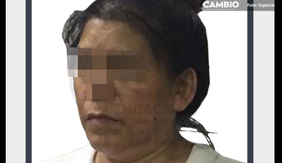 La mujuer huyó a los Estados Unidos para evitar ser detenida por la FGE Michoacán, pero finalmente la Interpol la capturó