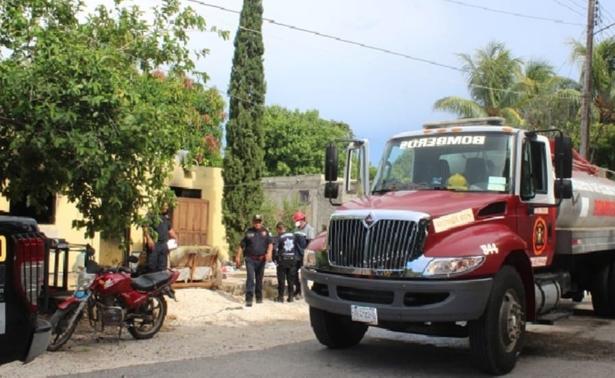 Cortocircuito provoca incendio en domicilio de Dzidzantún, Yucatán