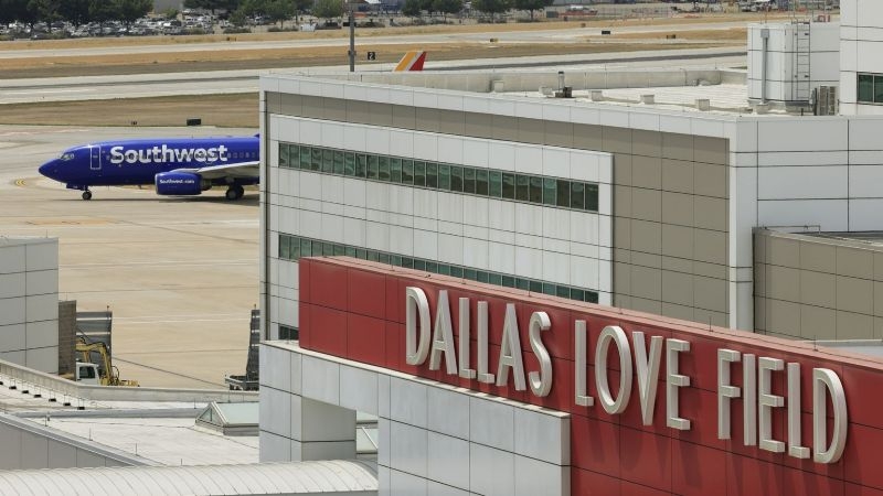 Reportan tiroteo en el aeropuerto Dallas Love Field, en Texas; hay un herido