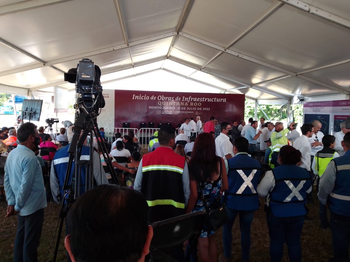 AMLO dará banderazo de obras en Cancún, Quintana Roo, en breve: EN VIVO