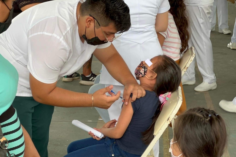 La vacunación anticovid para menores de cinco a 11 años estará activa esta semana en Chetumal y otros municipios de Quintana Roo