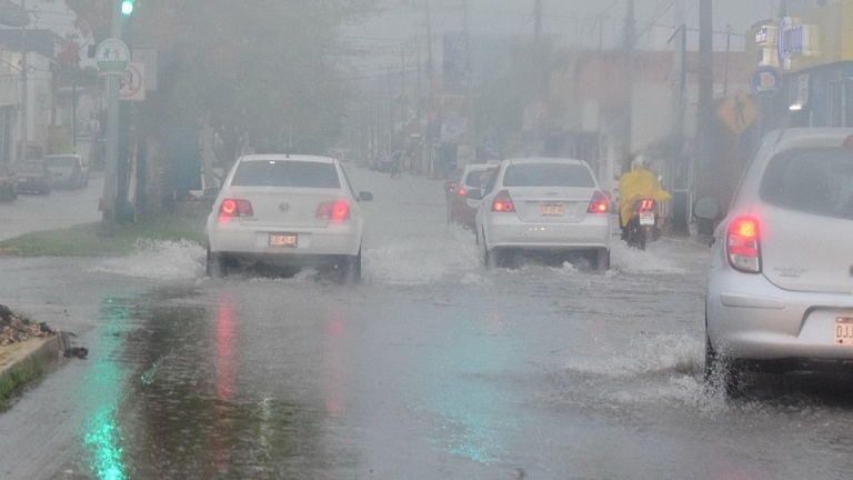 Las lluvias en Campeche continúan