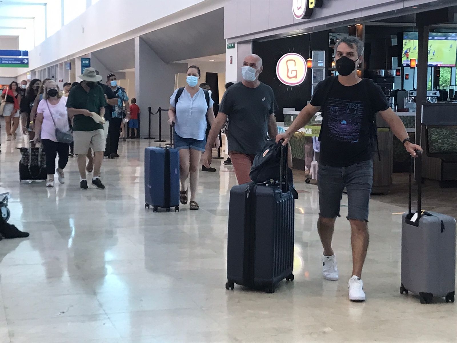 Los pasajeros que viajan a Estados Unidos ya no requieren el acudir a hacerse una prueba para poder abordar sus vuelos hacia el país norteamericano en Cancún