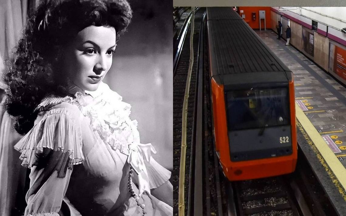 María Félix decía ser la dueña del Metro de la CDMX. Foto: Especial