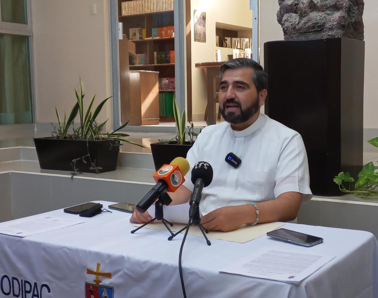 El presbiterio Gerardo Casillas González indicó que se debe priorizar el tema de la violencia en Campeche