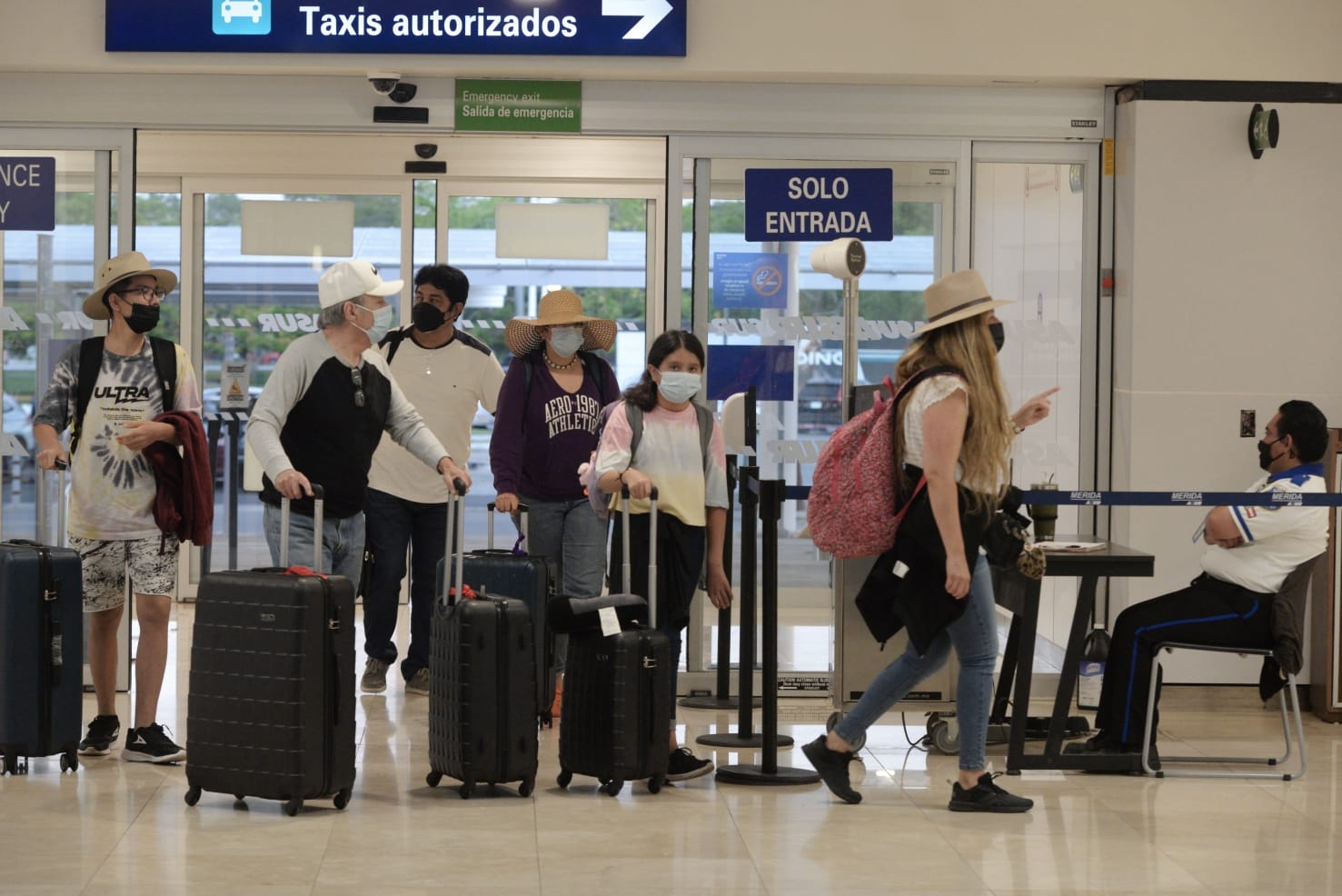 Las vacaciones de Verano ha generado una importante afluencia en el aeropuerto de Mérida