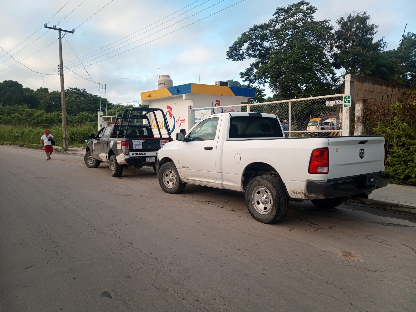 Asaltan gasera en Escárcega; se llevan caja registradora con 2 mil pesos