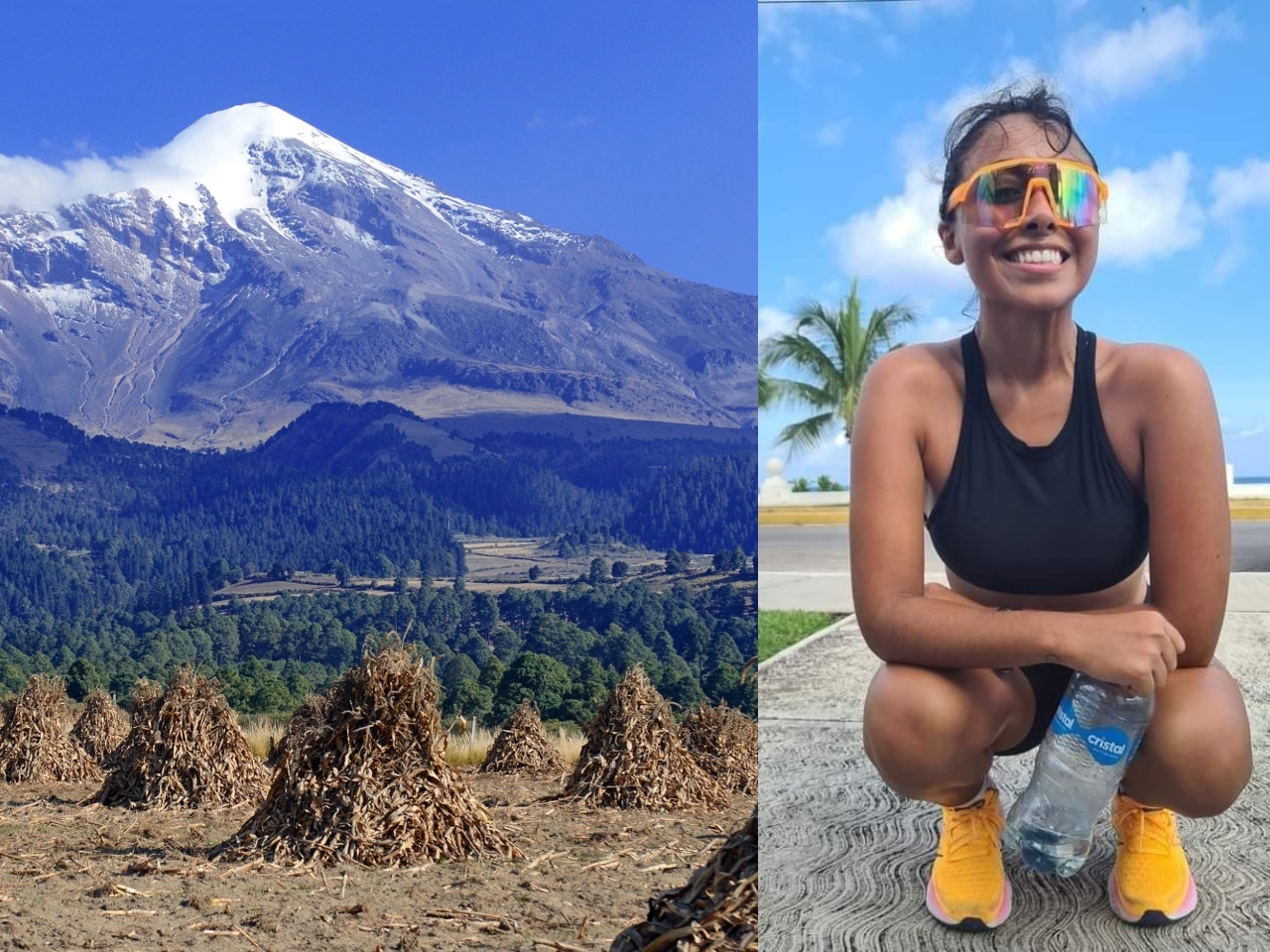 La deportista María Fernanda Sosa ha declarado sentirse preparada para escalar el Pico de Orizaba, que también es llamado el 'Volcán Citlaltépetl'