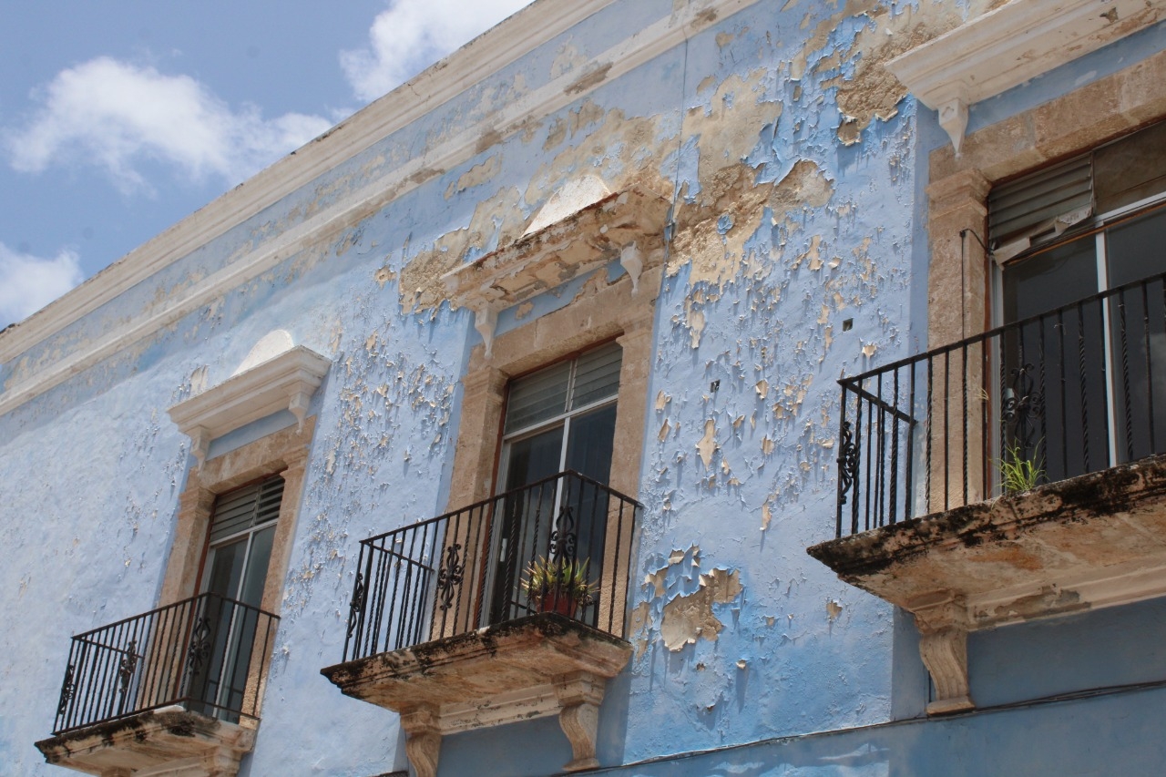 Arquitectos calculan 200 casas antiguas en riesgo de derrumbe en Campeche