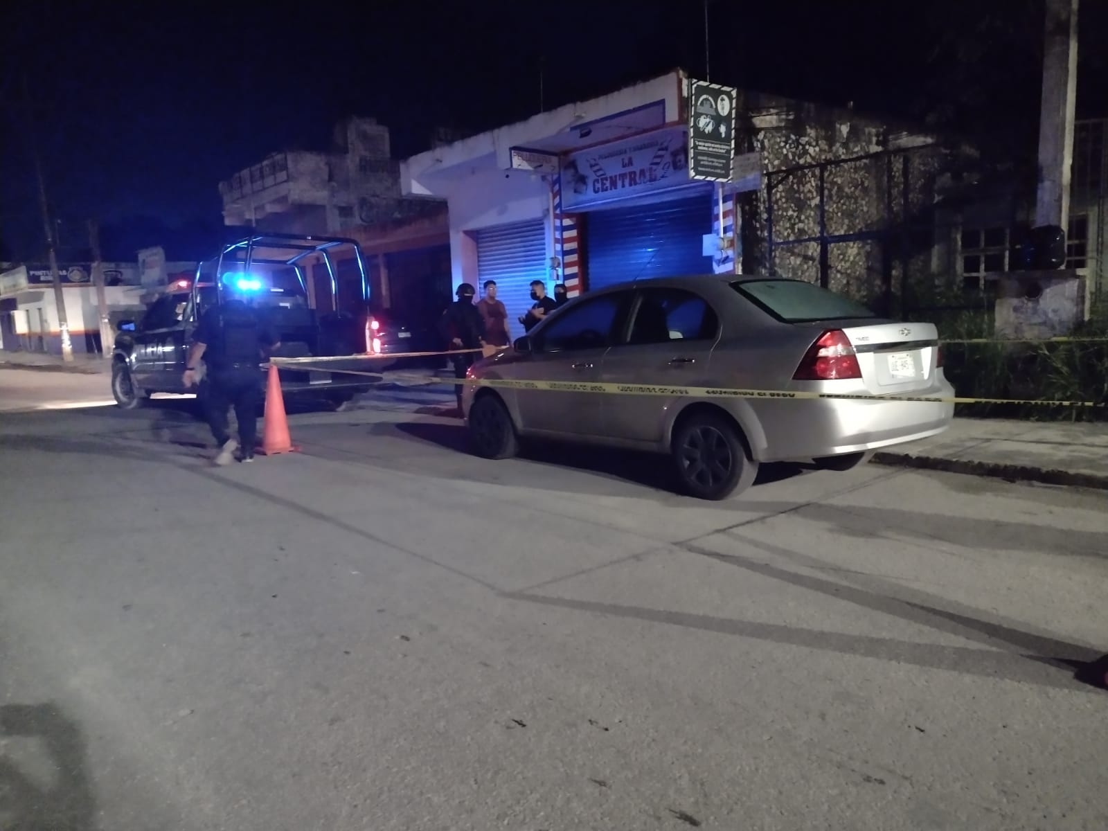 Policía de Felipe Carrillo Puerto recupera auto robado tras horas de búsqueda