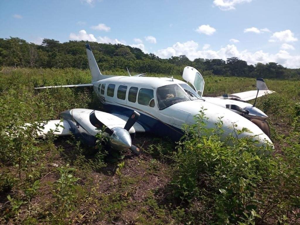 Narcocarga en Campeche: Este era el trayecto de la avioneta decomisada con casi 500 kilos de cocaína