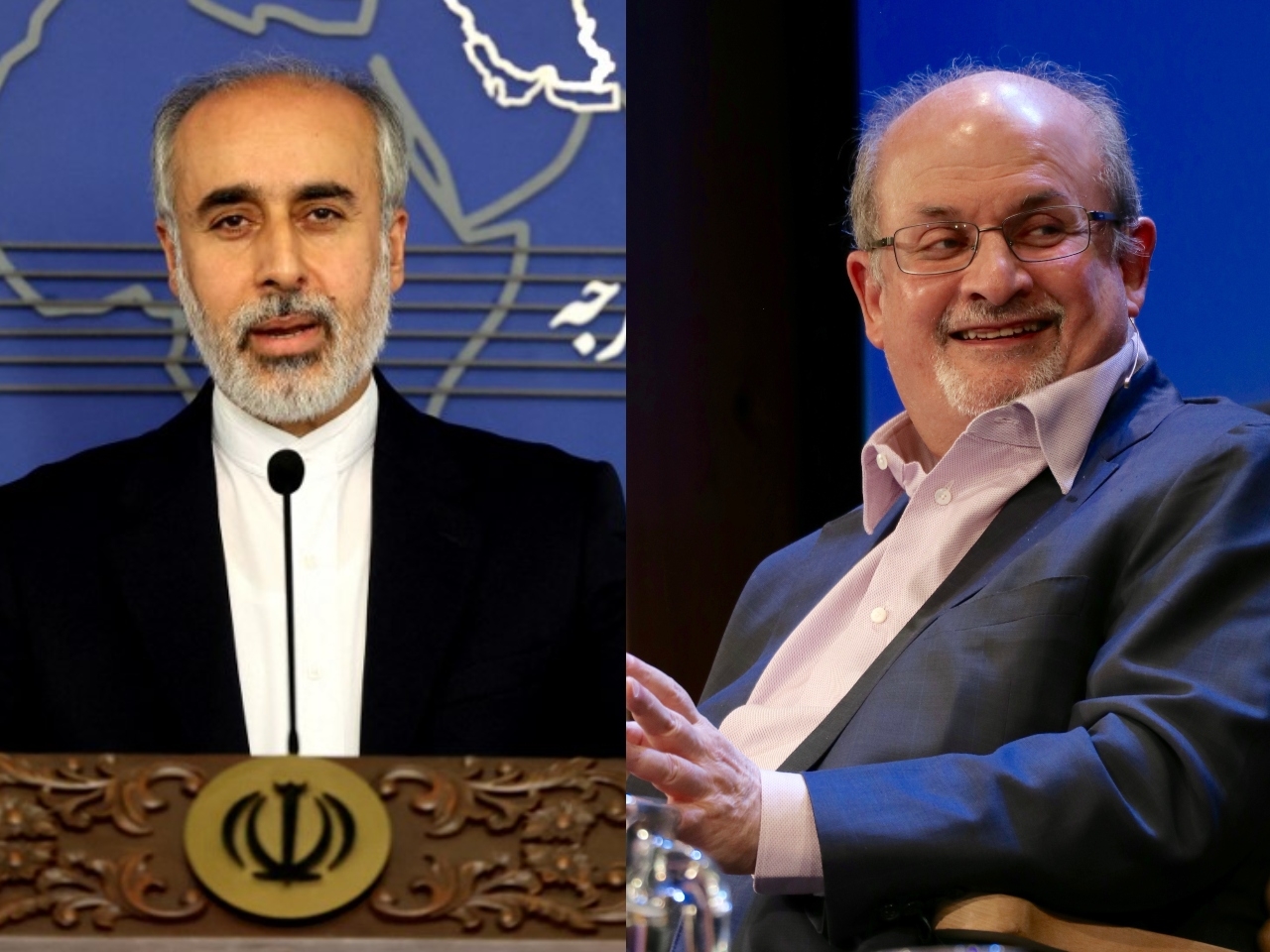Irán niega participación en ataque contra Salman Rushdie en Nueva York