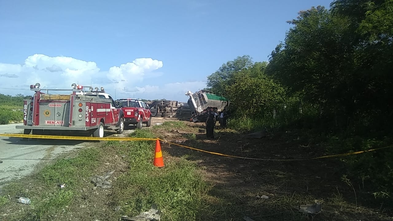 Encarcelan al trailero responsable de mortal accidente en la carretera Mérida-Chetumal