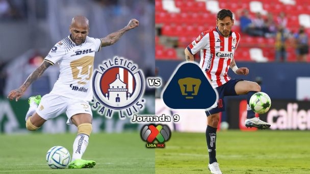 San Luis vs Pumas: Sigue en vivo el partido de la Jornada 9 del Apertura 2022 de la Liga MX