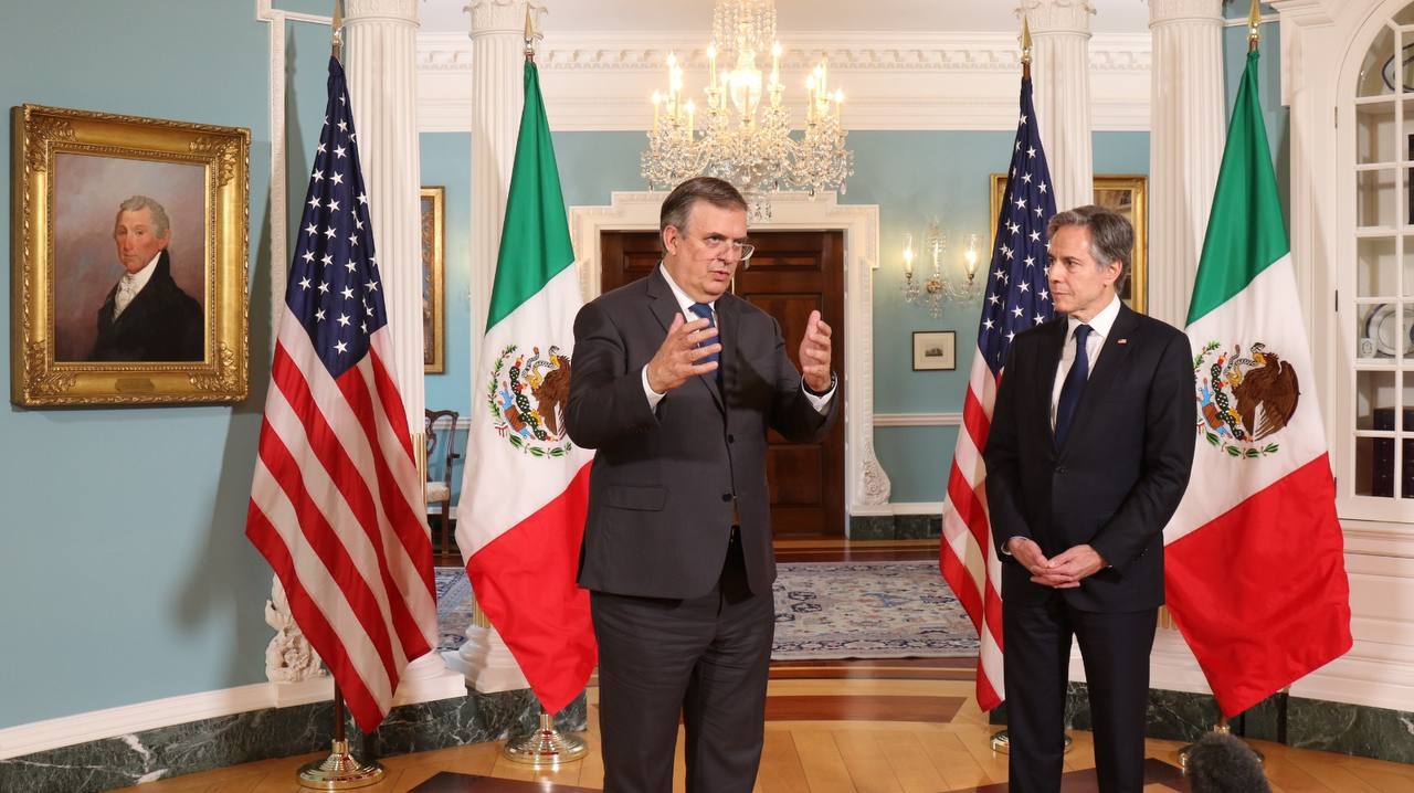 Antony Blinken visitará México en septiembre, anuncia Marcelo Ebrard