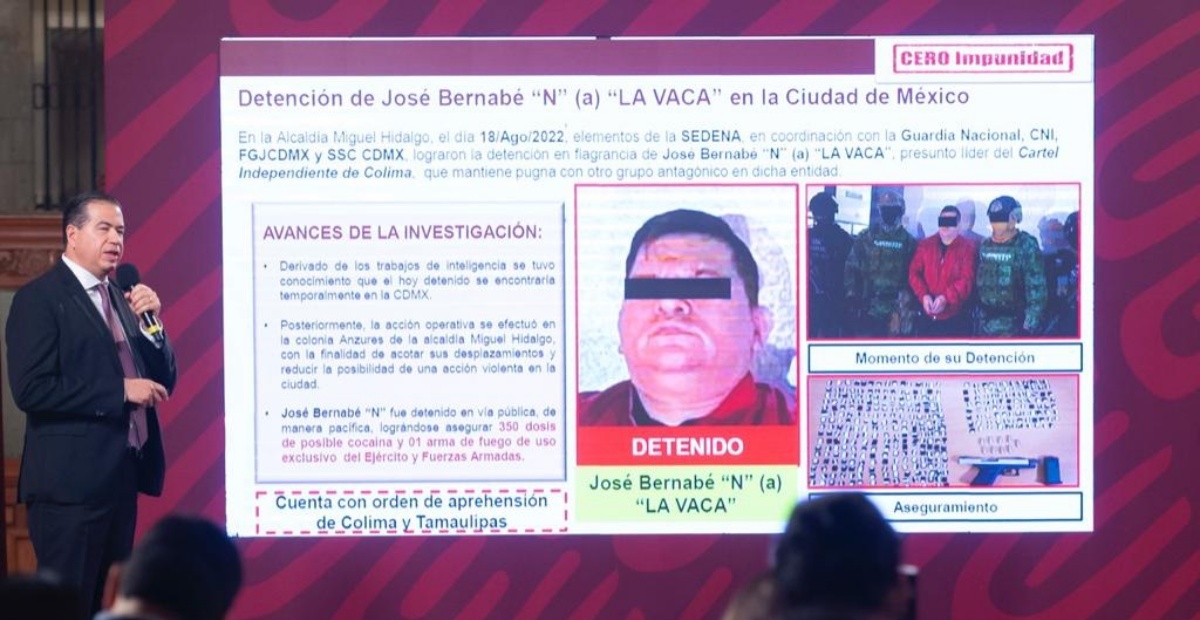 Juez determina no vincular a proceso a “La Vaca”, presunto líder criminal en Colima: SSPC
