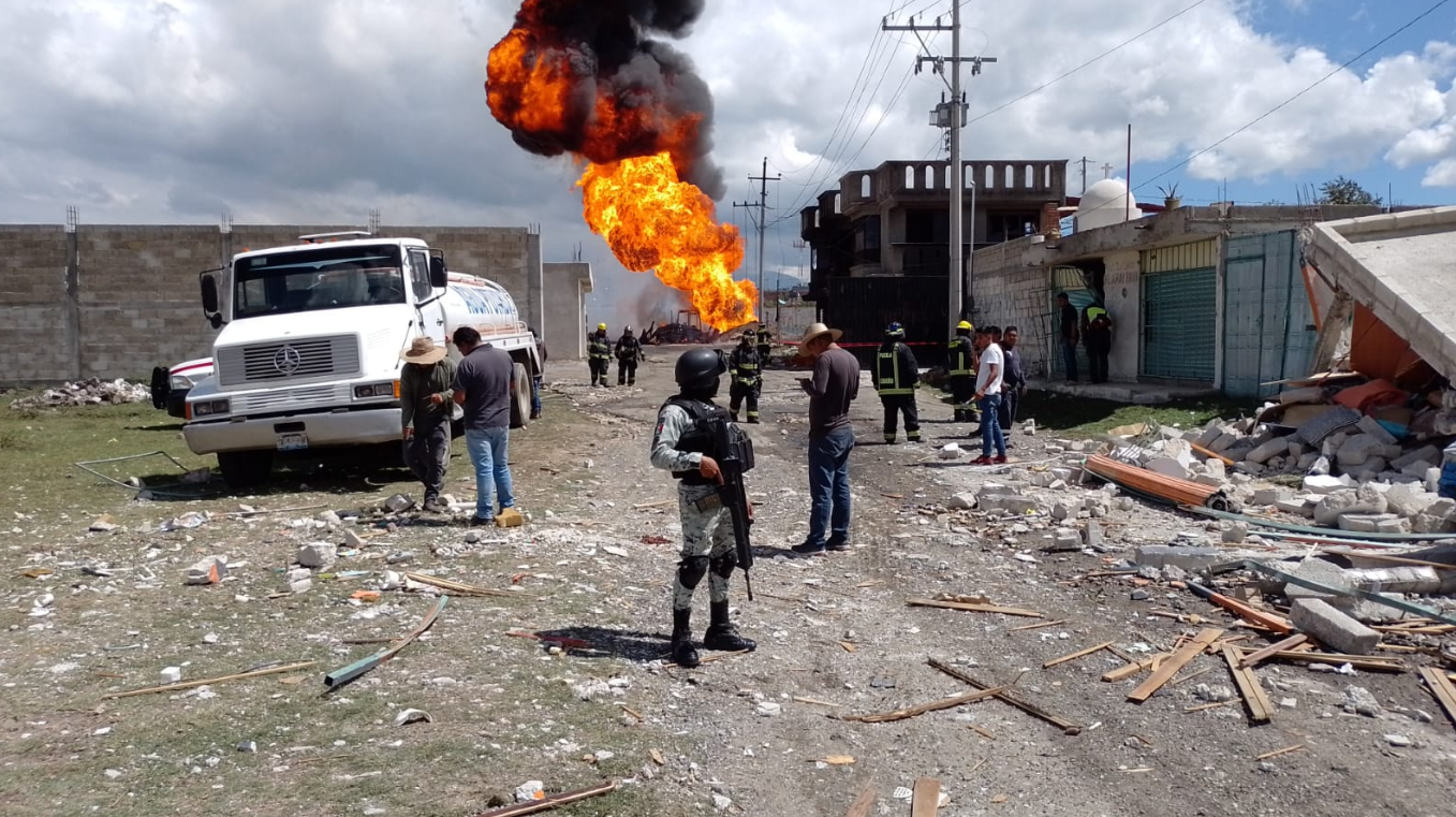 Se registra fuerte explosión en ducto de Pemex en Amozoc, Puebla: VIDEO